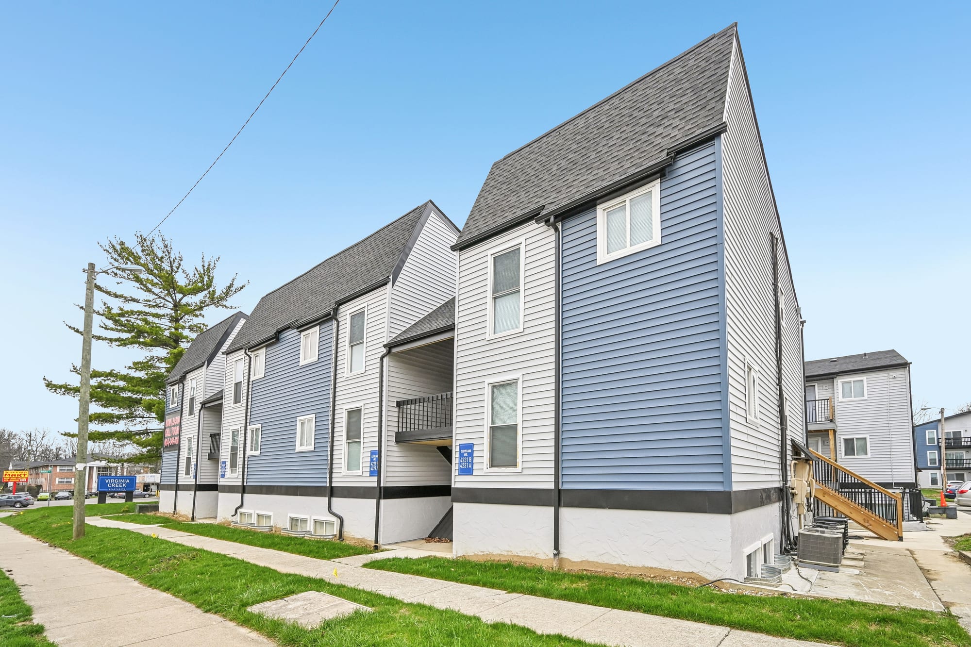Exterior — 2 bed / 1 bath apartment at Morse Creek (photo 1)