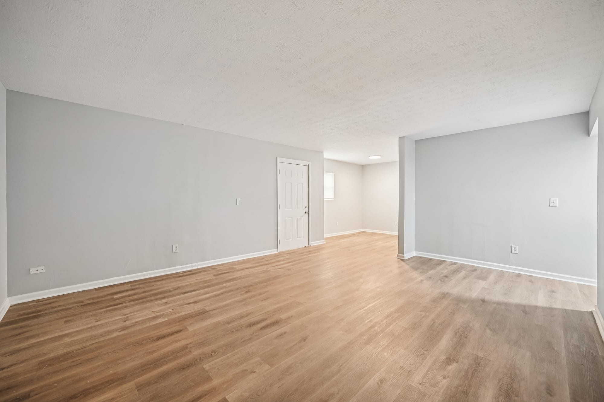 Living Room — 2 bed / 1 bath apartment at Morse Creek (photo 1)